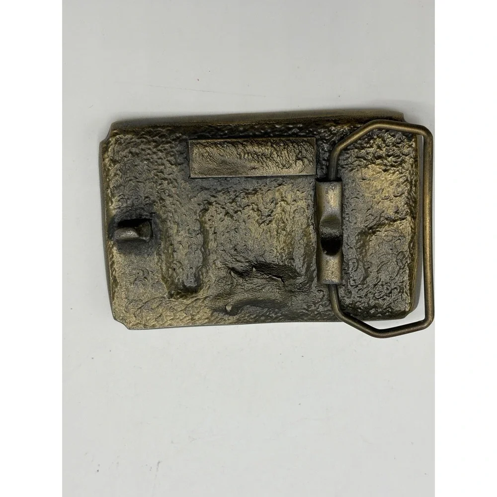 Carlsbad‎ Caverns National Park New Mexico Elk Vintage Belt Buckle